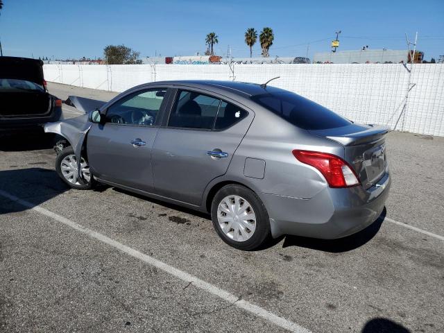 3N1CN7AP0EL832163 - 2014 NISSAN VERSA S GRAY photo 2