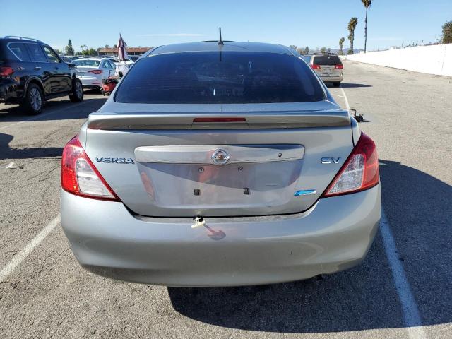 3N1CN7AP0EL832163 - 2014 NISSAN VERSA S GRAY photo 6