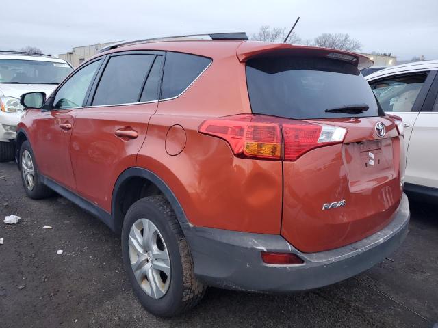 2T3BFREV7FW257662 - 2015 TOYOTA RAV4 LE ORANGE photo 2