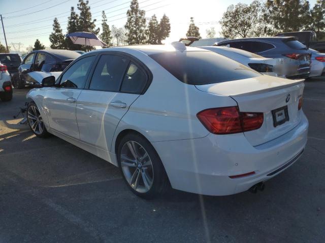 WBA3C1C53EK117579 - 2014 BMW 328 I SULEV WHITE photo 2