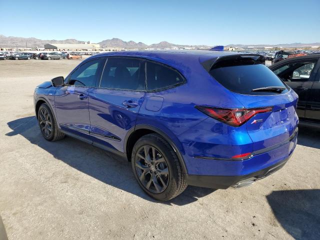 5J8YE1H03RL019752 - 2024 ACURA MDX A-SPEC BLUE photo 2