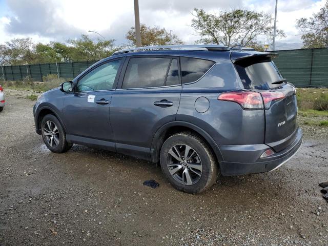 JTMWFREV6HD097162 - 2017 TOYOTA RAV4 XLE GRAY photo 2