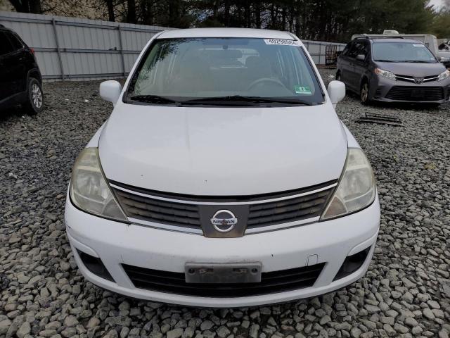 3N1BC13E98L414781 - 2008 NISSAN VERSA S WHITE photo 5