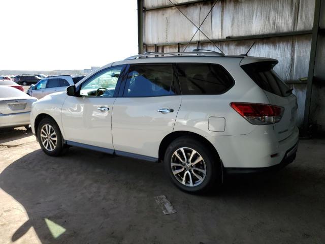 5N1AR2MN5DC677301 - 2013 NISSAN PATHFINDER S WHITE photo 2