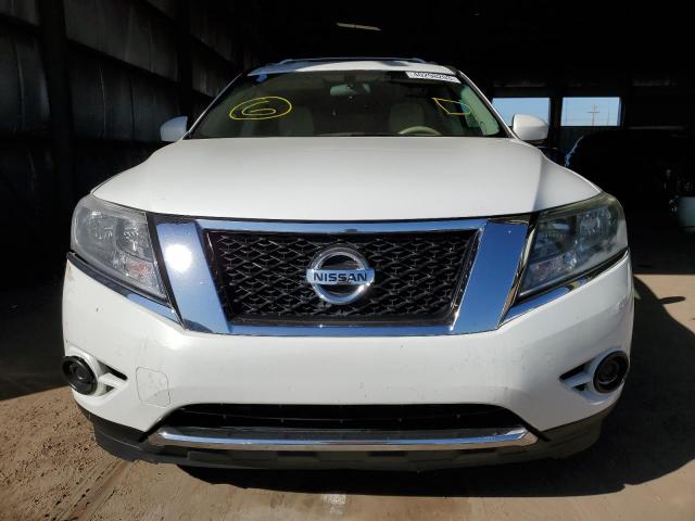 5N1AR2MN5DC677301 - 2013 NISSAN PATHFINDER S WHITE photo 5