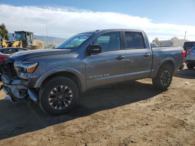 1N6AA1E51KN519914 - 2019 NISSAN TITAN SV GRAY photo 1