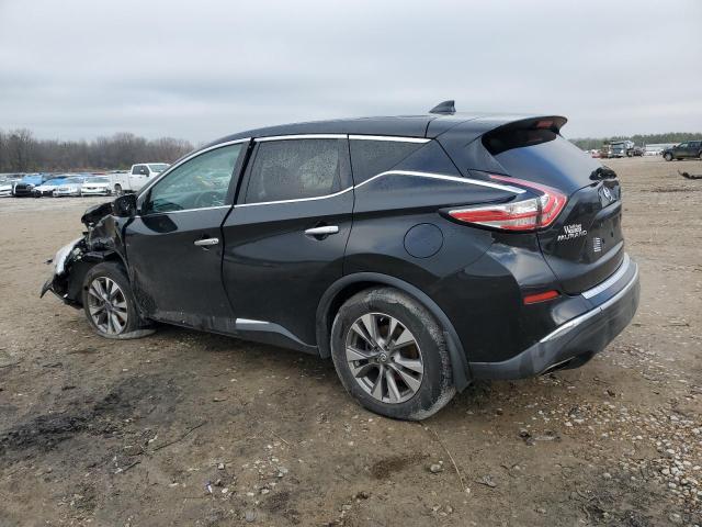 5N1AZ2MG1JN140636 - 2018 NISSAN MURANO S BLACK photo 2