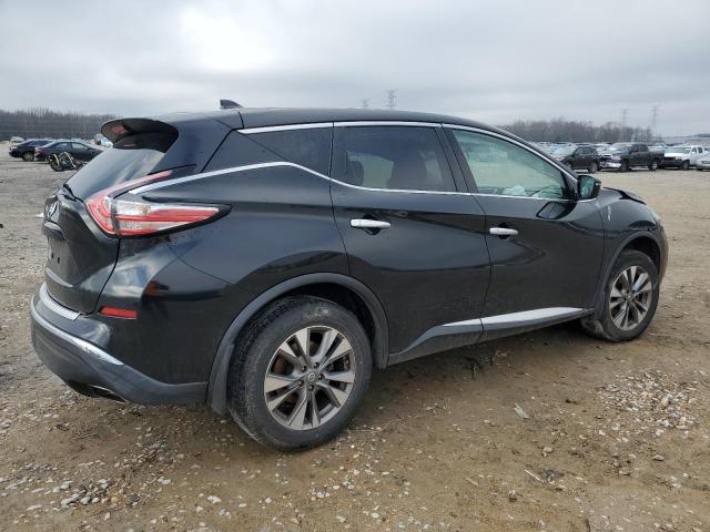 5N1AZ2MG1JN140636 - 2018 NISSAN MURANO S BLACK photo 3