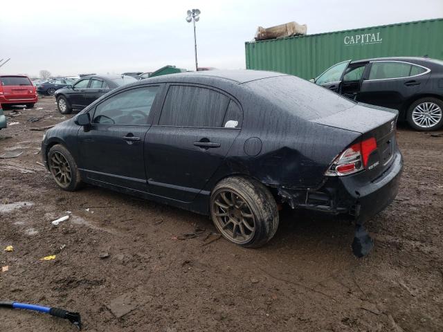 1HGFA16838L094042 - 2008 HONDA CIVIC EX BLACK photo 2