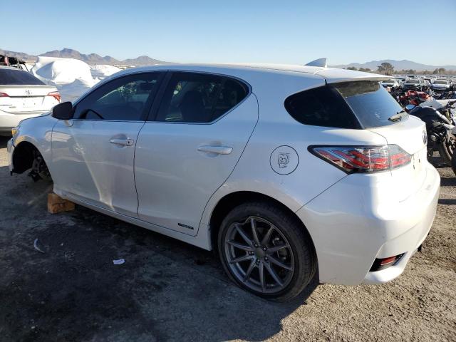 JTHKD5BH5E2195679 - 2014 LEXUS CT 200 WHITE photo 2