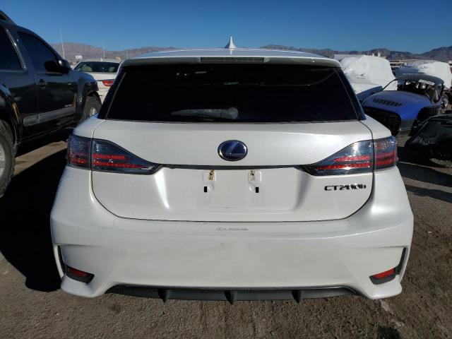 JTHKD5BH5E2195679 - 2014 LEXUS CT 200 WHITE photo 6