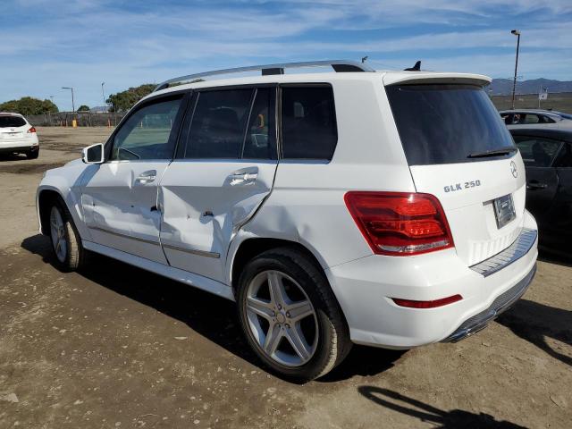 WDCGG0EB0DG106105 - 2013 MERCEDES-BENZ GLK 250 BLUETEC WHITE photo 2