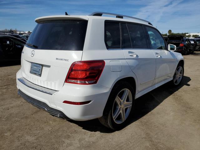 WDCGG0EB0DG106105 - 2013 MERCEDES-BENZ GLK 250 BLUETEC WHITE photo 3