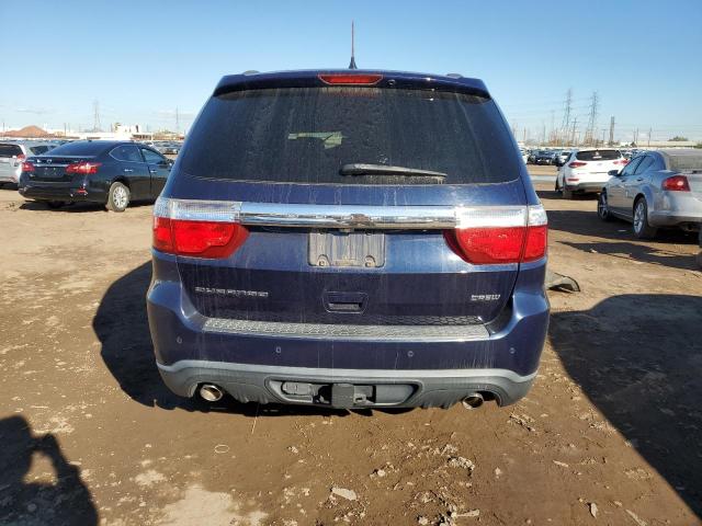 1C4SDHDT0DC662150 - 2013 DODGE DURANGO CREW BLUE photo 6