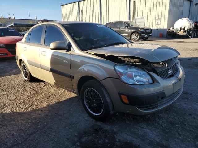 KNADE123776258911 - 2007 KIA RIO BASE GOLD photo 4