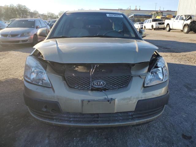 KNADE123776258911 - 2007 KIA RIO BASE GOLD photo 5