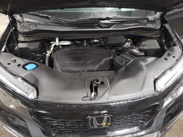 5FNYF8H59MB024627 - 2021 HONDA PASSPORT EXL أسود صورة 12