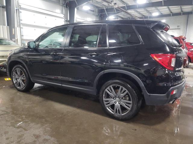 5FNYF8H59MB024627 - 2021 HONDA PASSPORT EXL أسود صورة 2