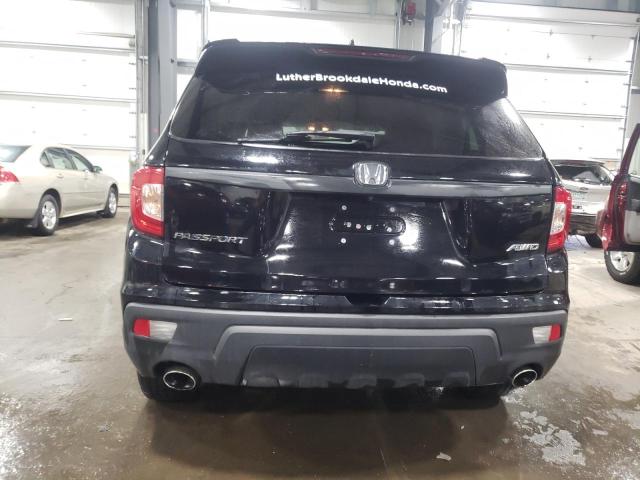 5FNYF8H59MB024627 - 2021 HONDA PASSPORT EXL أسود صورة 6