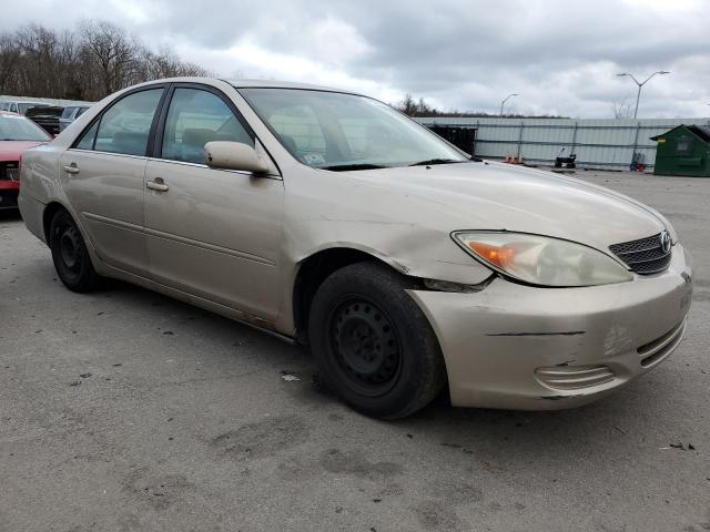 4T1BE32K12U557923 - 2002 TOYOTA CAMRY LE TAN photo 4