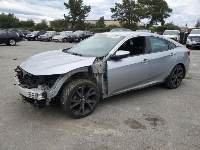 2HGFC2F85KH520074 - 2019 HONDA CIVIC SPORT SILVER photo 1