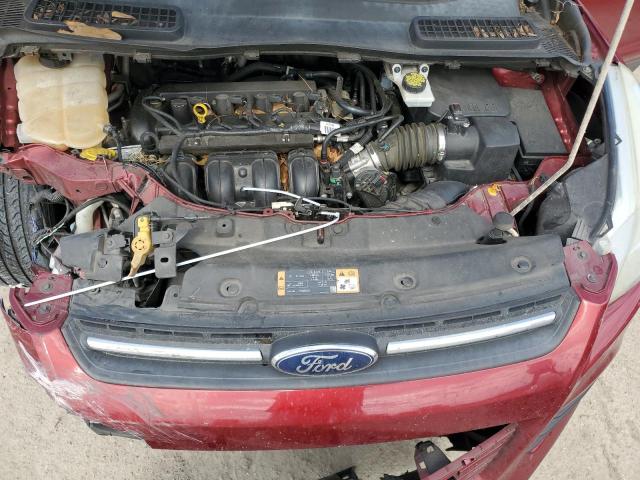 1FMCU0G79GUB79674 - 2016 FORD ESCAPE SE RED photo 12