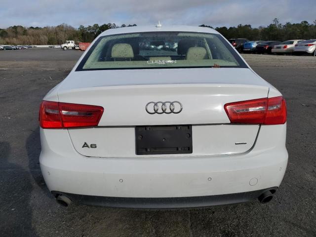 WAUGFAFC3FN020207 - 2015 AUDI A6 PREMIUM PLUS WHITE photo 6