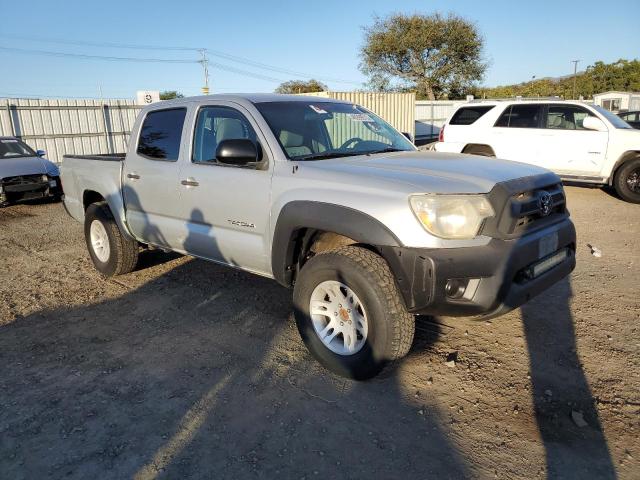5TFJX4CN5DX031420 - 2013 TOYOTA TACOMA DOUBLE CAB 银色 照片 4