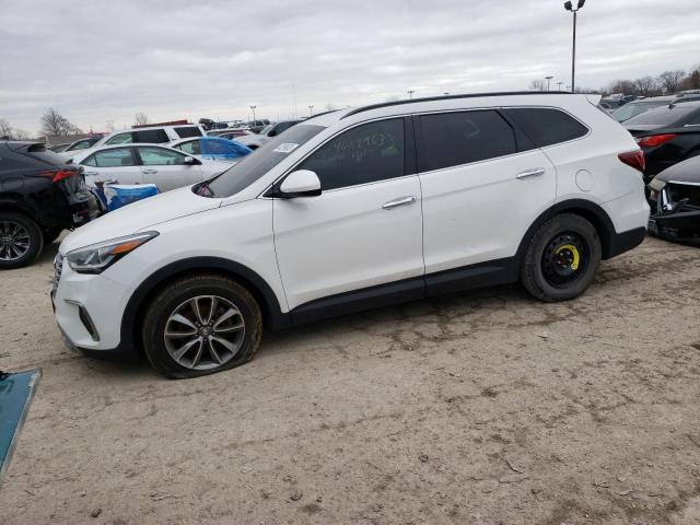 KM8SMDHF1HU203766 - 2017 HYUNDAI SANTA FE SE WHITE photo 1