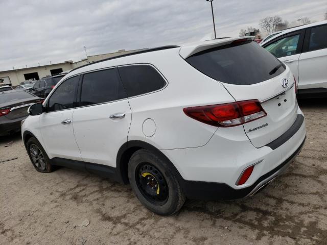 KM8SMDHF1HU203766 - 2017 HYUNDAI SANTA FE SE WHITE photo 2