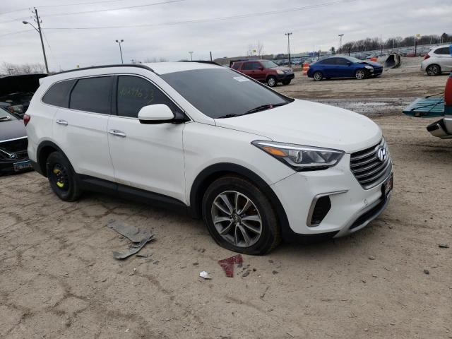 KM8SMDHF1HU203766 - 2017 HYUNDAI SANTA FE SE WHITE photo 4