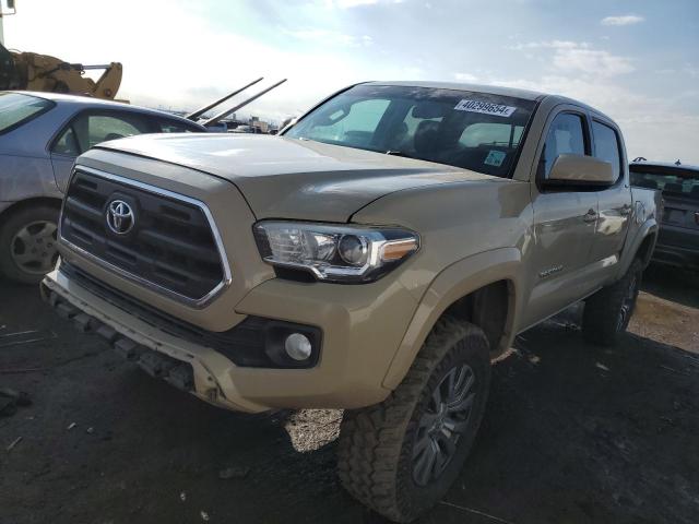 5TFCZ5AN9HX060095 - 2017 TOYOTA TACOMA DOUBLE CAB TAN photo 1