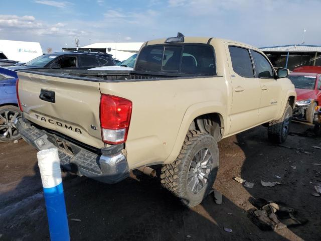 5TFCZ5AN9HX060095 - 2017 TOYOTA TACOMA DOUBLE CAB TAN photo 3