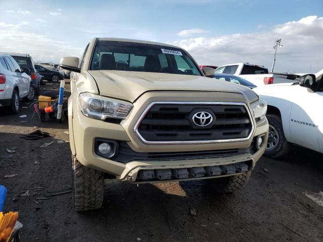 5TFCZ5AN9HX060095 - 2017 TOYOTA TACOMA DOUBLE CAB TAN photo 5