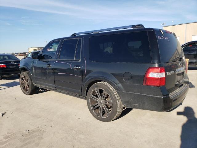 1FMJK1K58DEF61631 - 2013 FORD EXPEDITION EL LIMITED BLACK photo 2