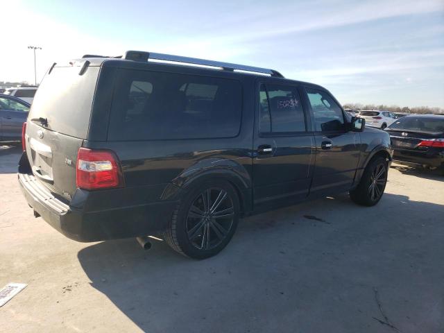 1FMJK1K58DEF61631 - 2013 FORD EXPEDITION EL LIMITED BLACK photo 3