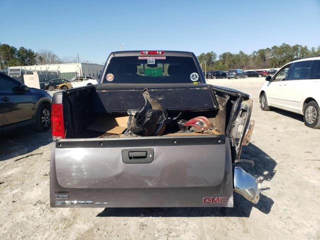 3GTP2VEA0BG118085 - 2011 GMC SIERRA K1500 SLE GRAY photo 6