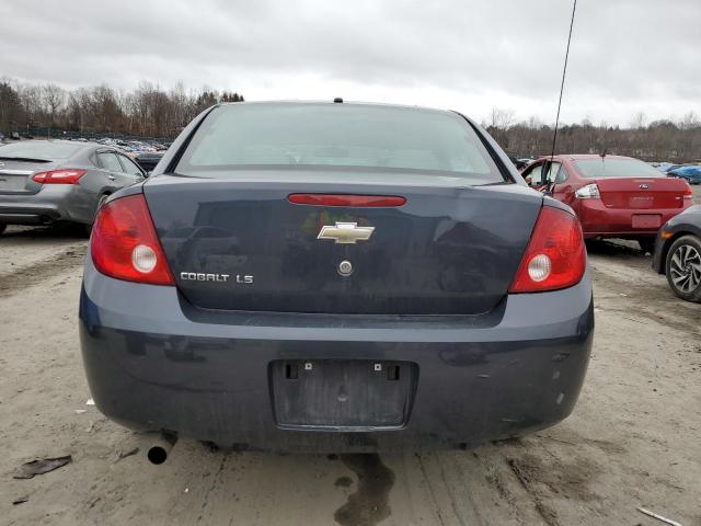 1G1AK58F687266235 - 2008 CHEVROLET COBALT LS BLUE photo 6