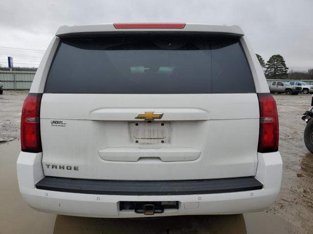 1GNSCBKC9FR523046 - 2015 CHEVROLET TAHOE C1500 LT WHITE photo 6