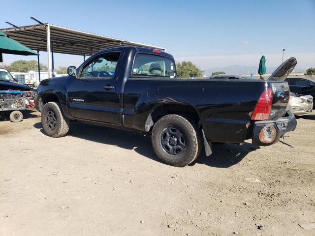 5TENX22N57Z444667 - 2007 TOYOTA TACOMA BLACK photo 2