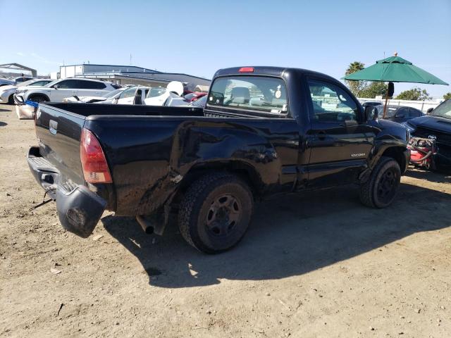 5TENX22N57Z444667 - 2007 TOYOTA TACOMA BLACK photo 3