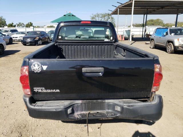 5TENX22N57Z444667 - 2007 TOYOTA TACOMA BLACK photo 6