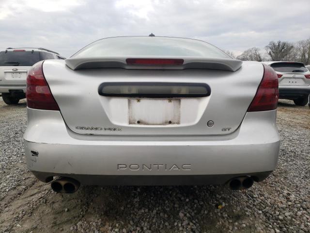 2G2WS522841354539 - 2004 PONTIAC GRAND PRIX GT2 ვერცხლისფერი ფოტო 6