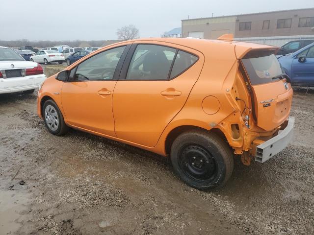 JTDKDTB32G1133644 - 2016 TOYOTA PRIUS C ORANGE photo 2