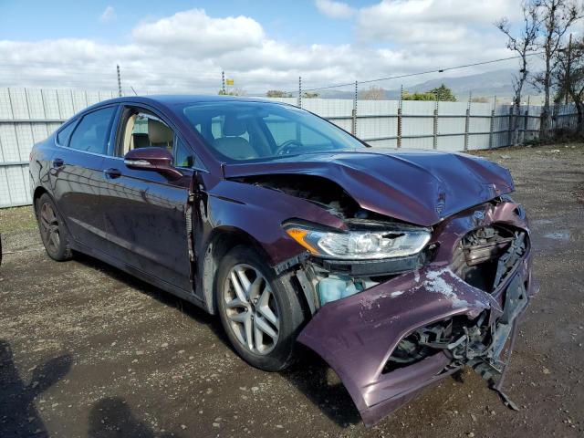 3FA6P0H77DR280616 - 2013 FORD FUSION SE MAROON photo 4