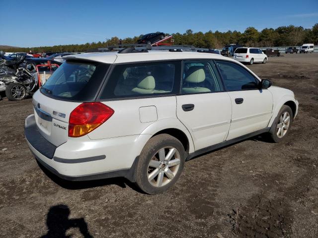 4S4BP61C477323769 - 2007 SUBARU LEGACY OUTBACK 2.5I WHITE photo 3