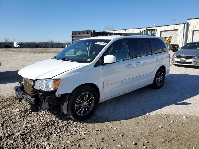 2C4RDGCG8HR675187 - 2017 DODGE GRAND CARA SXT WHITE photo 1