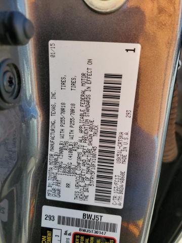 5TFRY5F18FX180745 - 2015 TOYOTA TUNDRA DOUBLE CAB SR/SR5 CHARCOAL photo 12