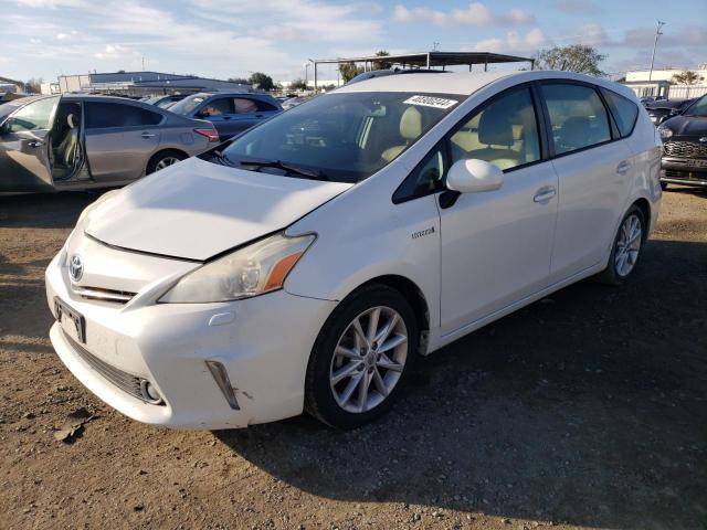 JTDZN3EU0C3080134 - 2012 TOYOTA PRIUS V GRAY photo 1