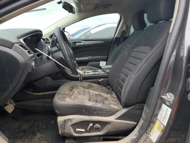 3FA6P0HD5JR150481 - 2018 FORD FUSION SE GRAY photo 7